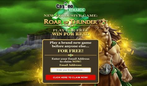 casino rewards free spins roar of thunder|Casino Games .